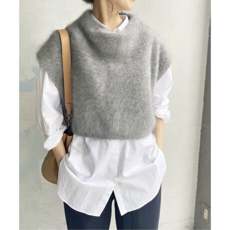 クロップドファーニットベスト | スピック＆スパン(Spick and Span  