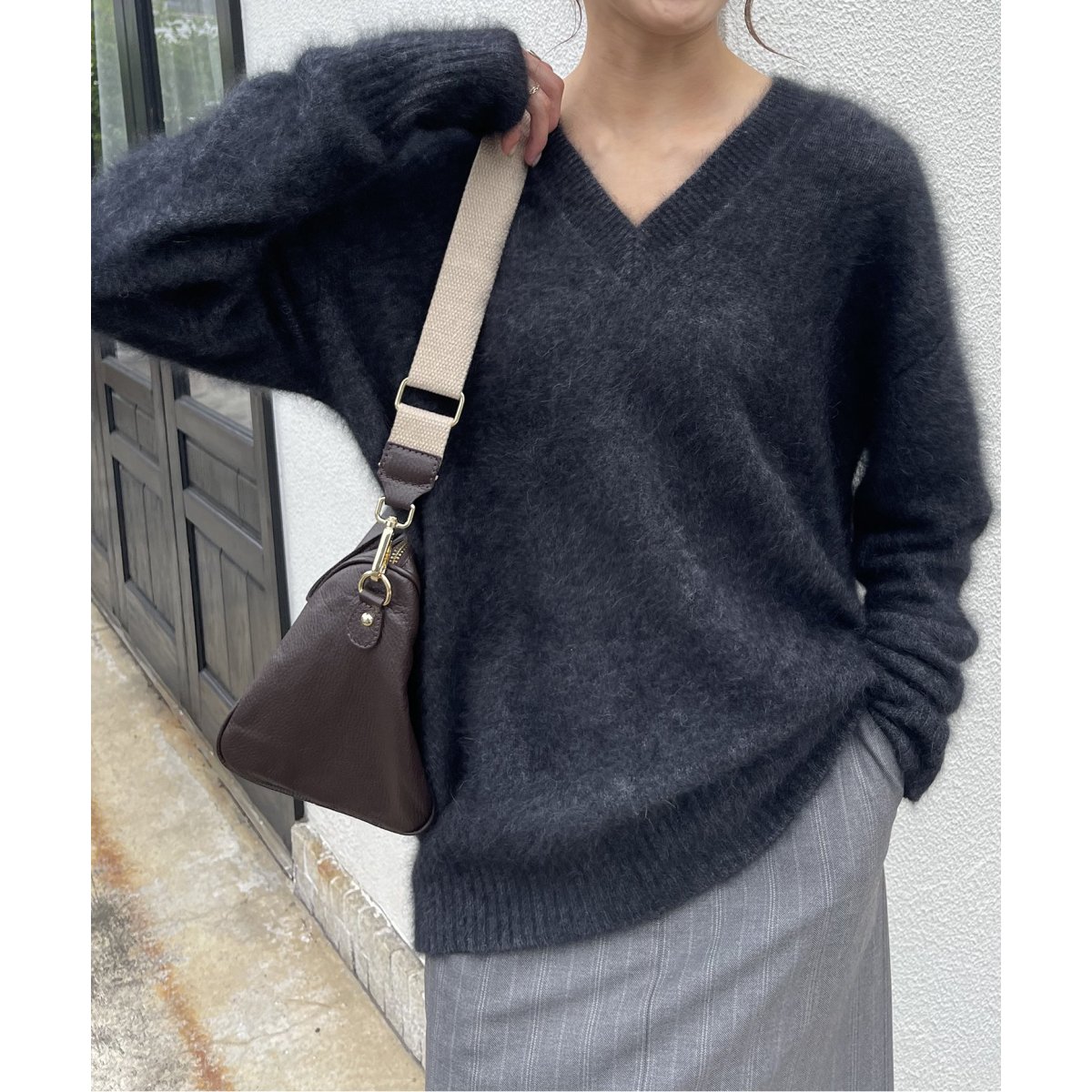 ファーニットVネックプルオーバー | スピック＆スパン(Spick and Span