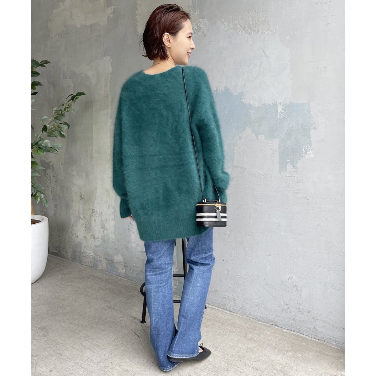 ファーニットVネックプルオーバー | スピック＆スパン(Spick and Span