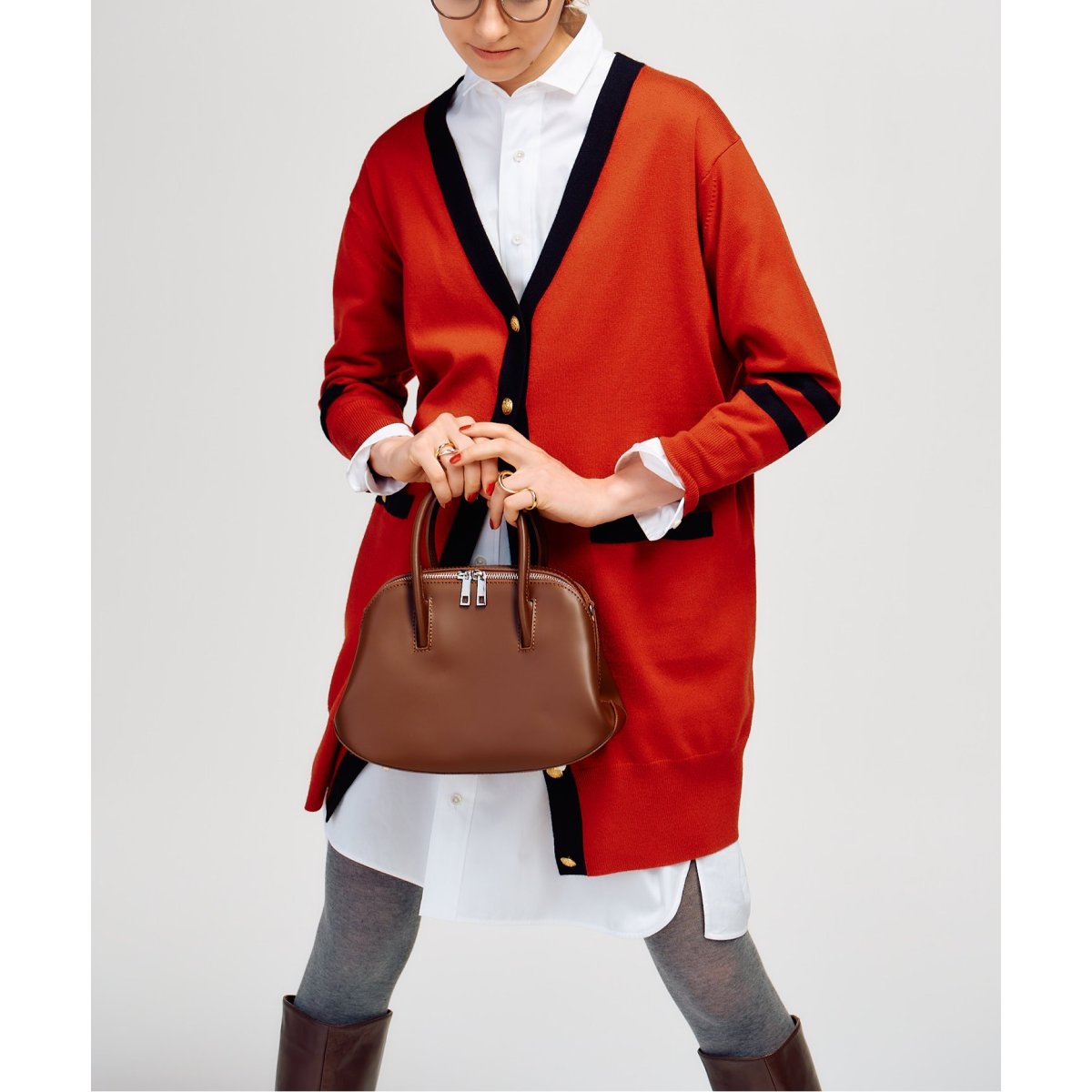 美品▲TICCA × スピック&スパン別注//No.3 スクエアチュニックシャツ 美品 ティッカ スピックアンドスパン 別注 スクエア チュニック