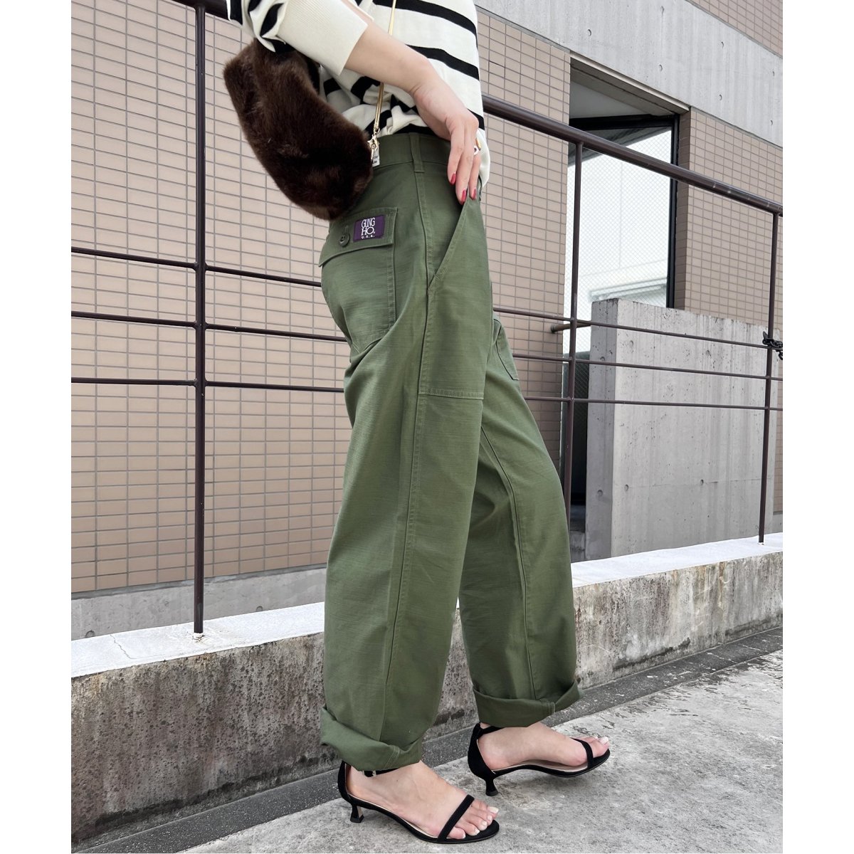 GUNG HO/ガンホー 】FATIGUE TROUSER | スピック＆スパン(Spick and