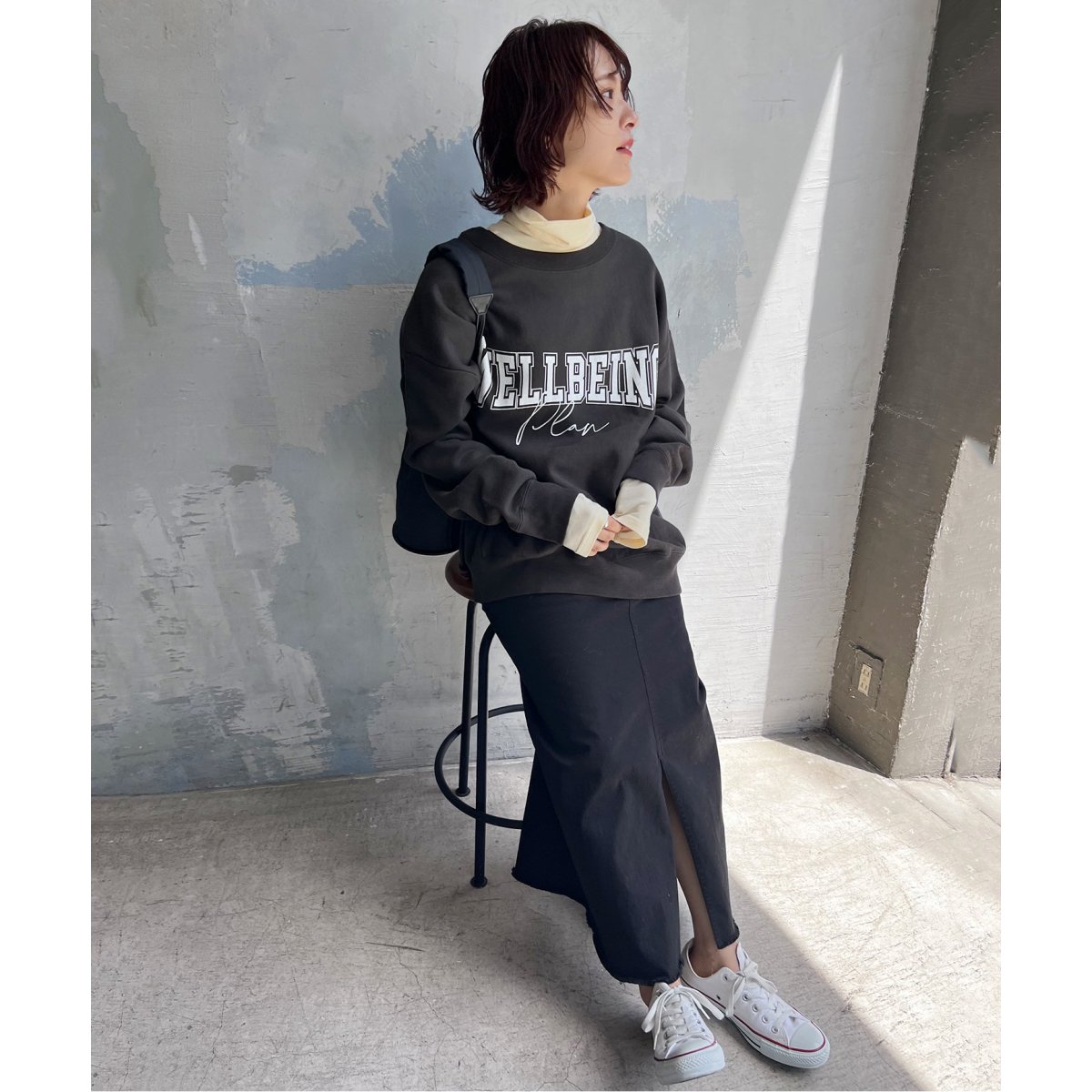 Spick &amp; Span - ミジョンパーク　ロールネックジャージートップ　新品 MIJEONG PARK/ミジョンパーク】 ロールネックジャージートップ