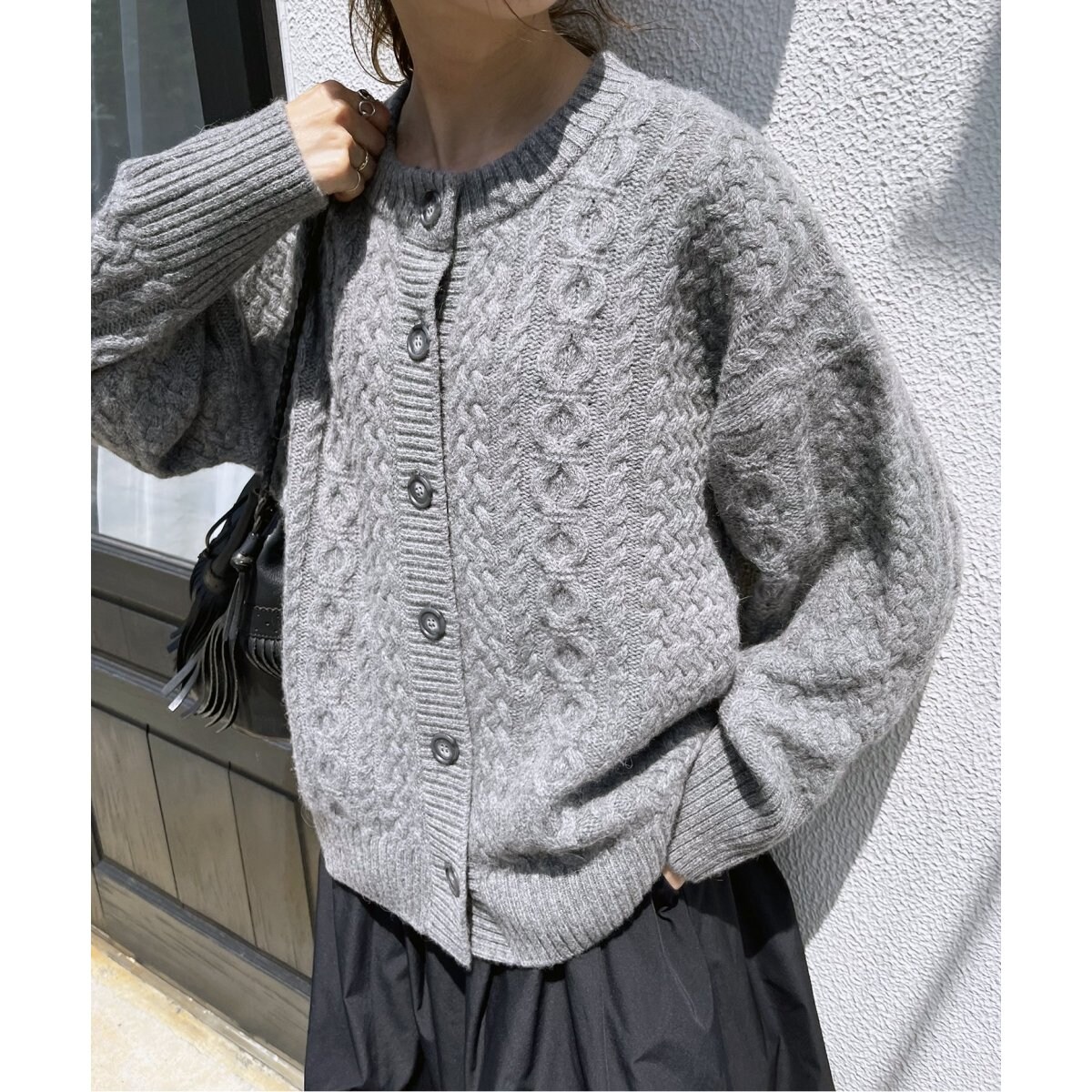 ハミルトンケーブルカーディガン | スピック＆スパン(Spick and Span