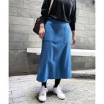 ビーバーメルトントラペーズスカート | スピック＆スパン(Spick and  