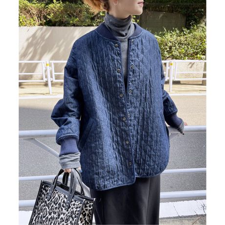 デニムキルティングブルゾン | スピック＆スパン(Spick and Span  