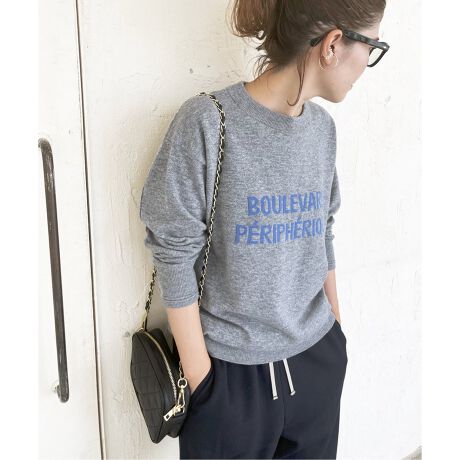 ≪追加≫フレンチロゴニット | スピック＆スパン(Spick and Span  