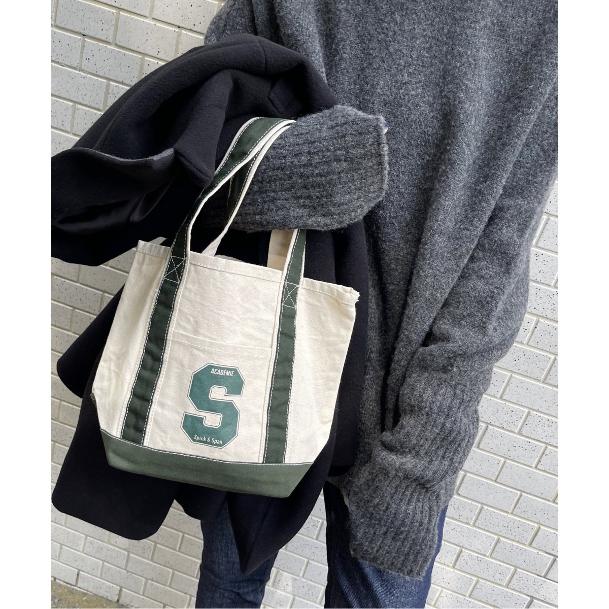 Spick＆Span LOGO TOTE Small | スピック＆スパン(Spick and Span