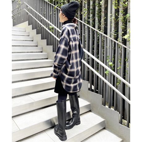 オンブレーチェックルーズシャツ | スピック＆スパン(Spick and Span  