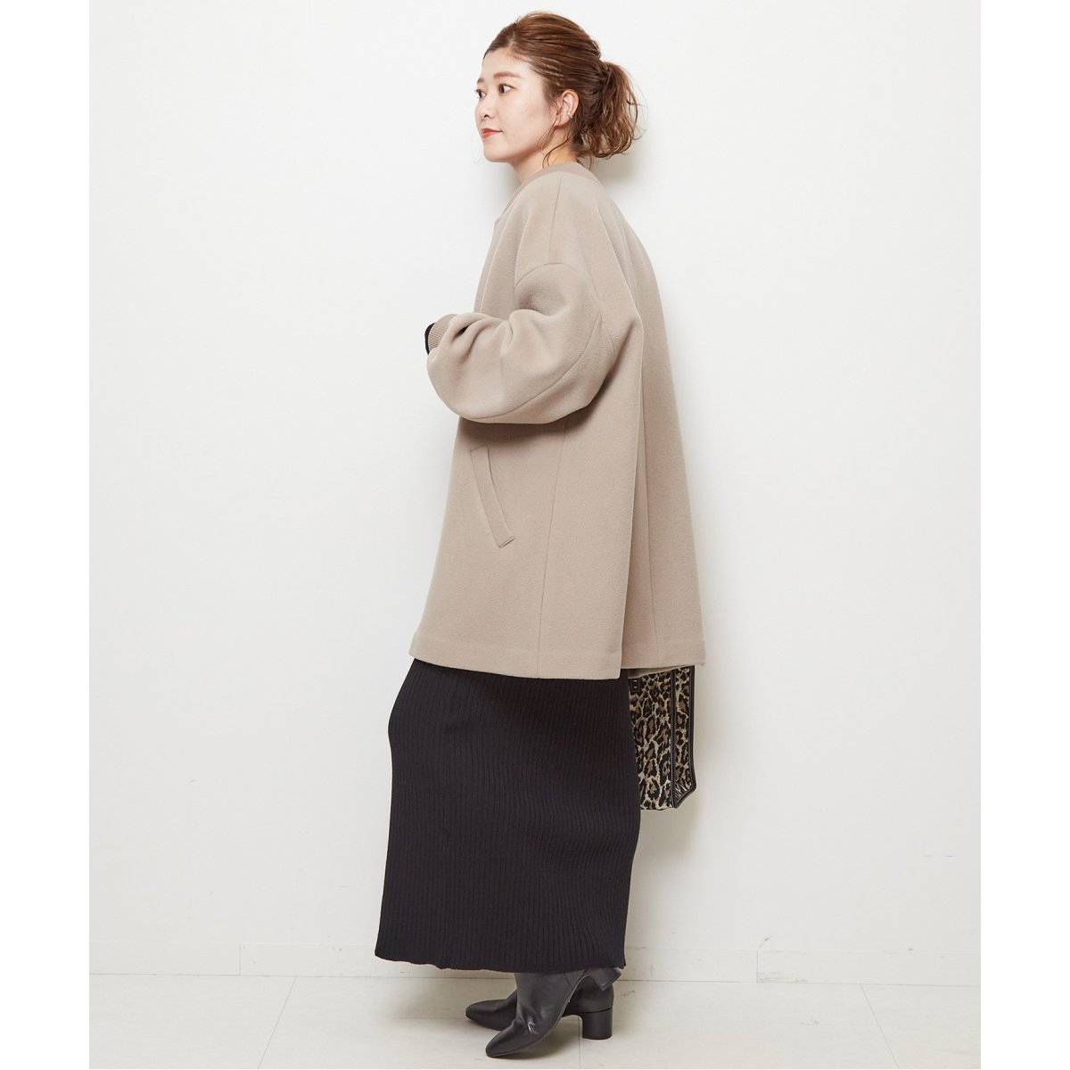 Spick and Span W/NyZIPコート ネイビー W/NyZIPコート | スピック＆スパン(Spick and Span) | マルイ