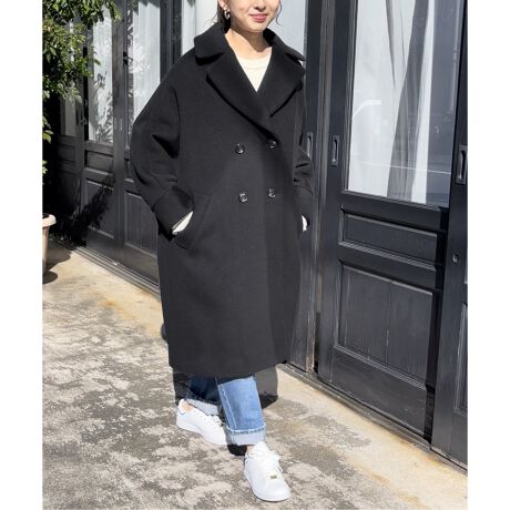 TICCA ティッカ テント のめっ チェスターコート オーバーサイズ ダブル 