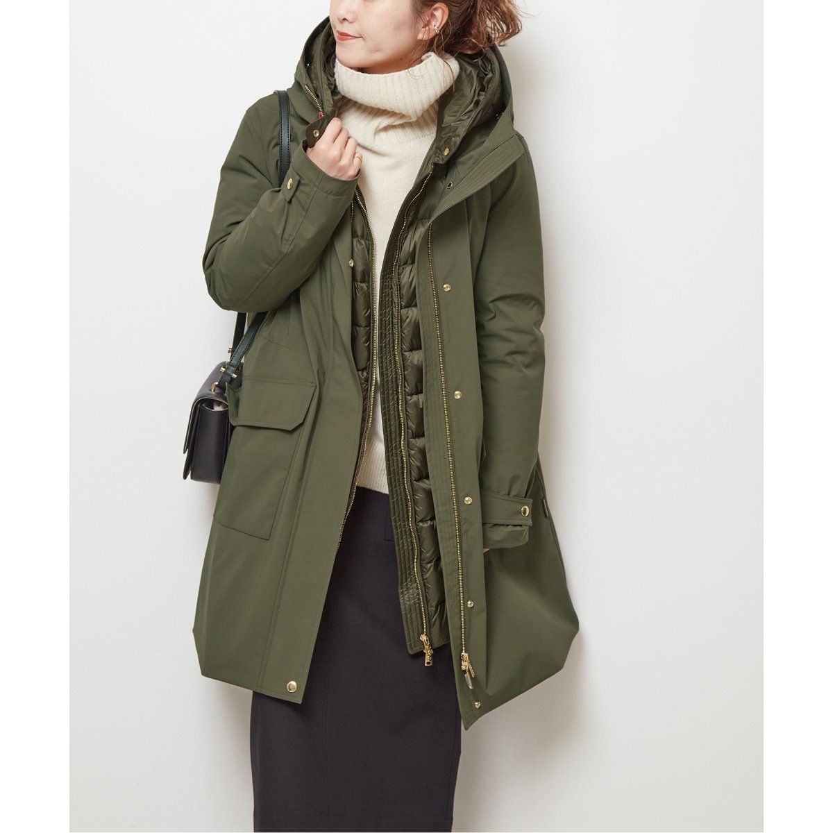 WOOLRICH /ウールリッチ】別注LONG MILITARY PARKA | スピック＆スパン(Spick and Span) |  マルイウェブチャネル