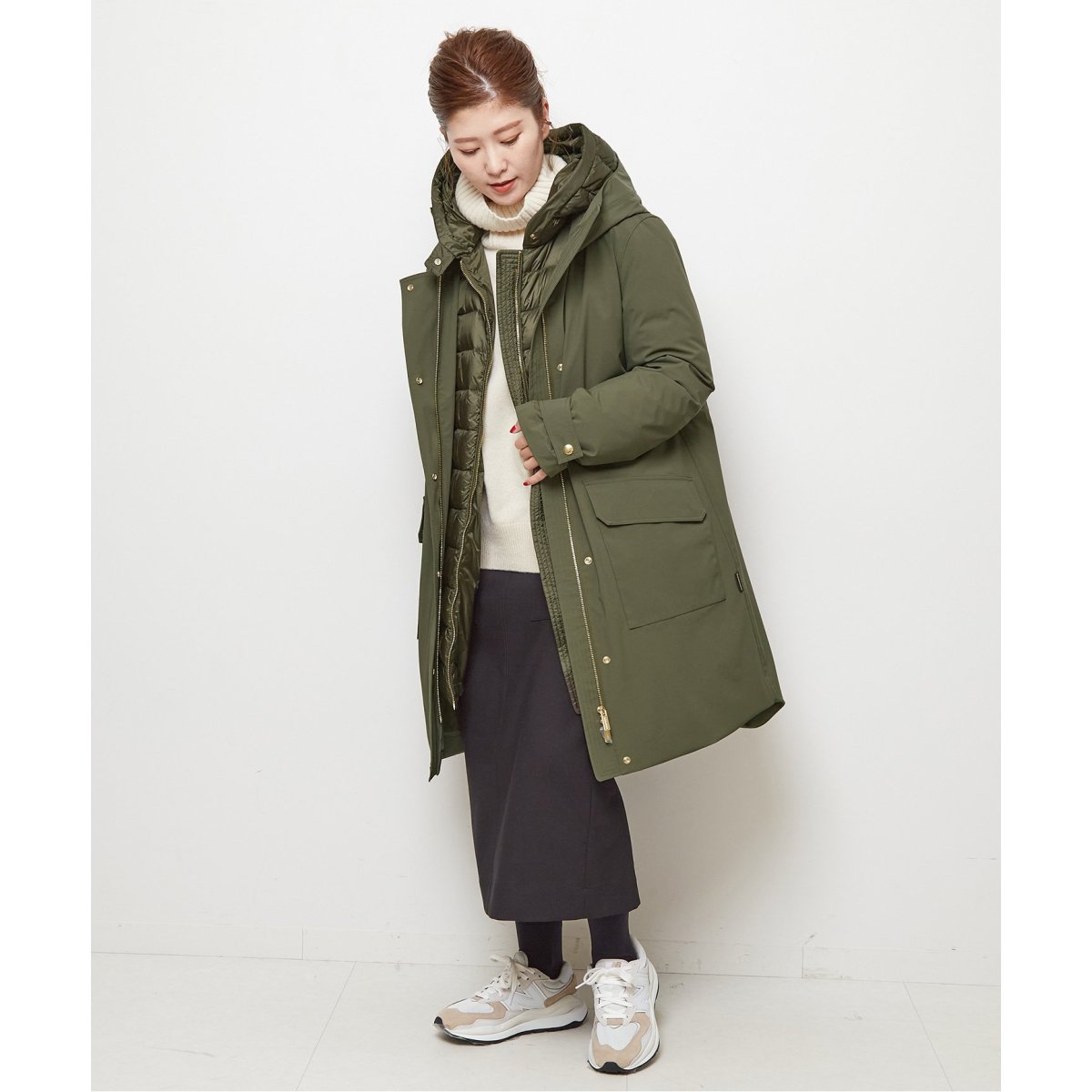 WOOLRICH /ウールリッチ】別注LONG MILITARY PARKA | スピック＆スパン