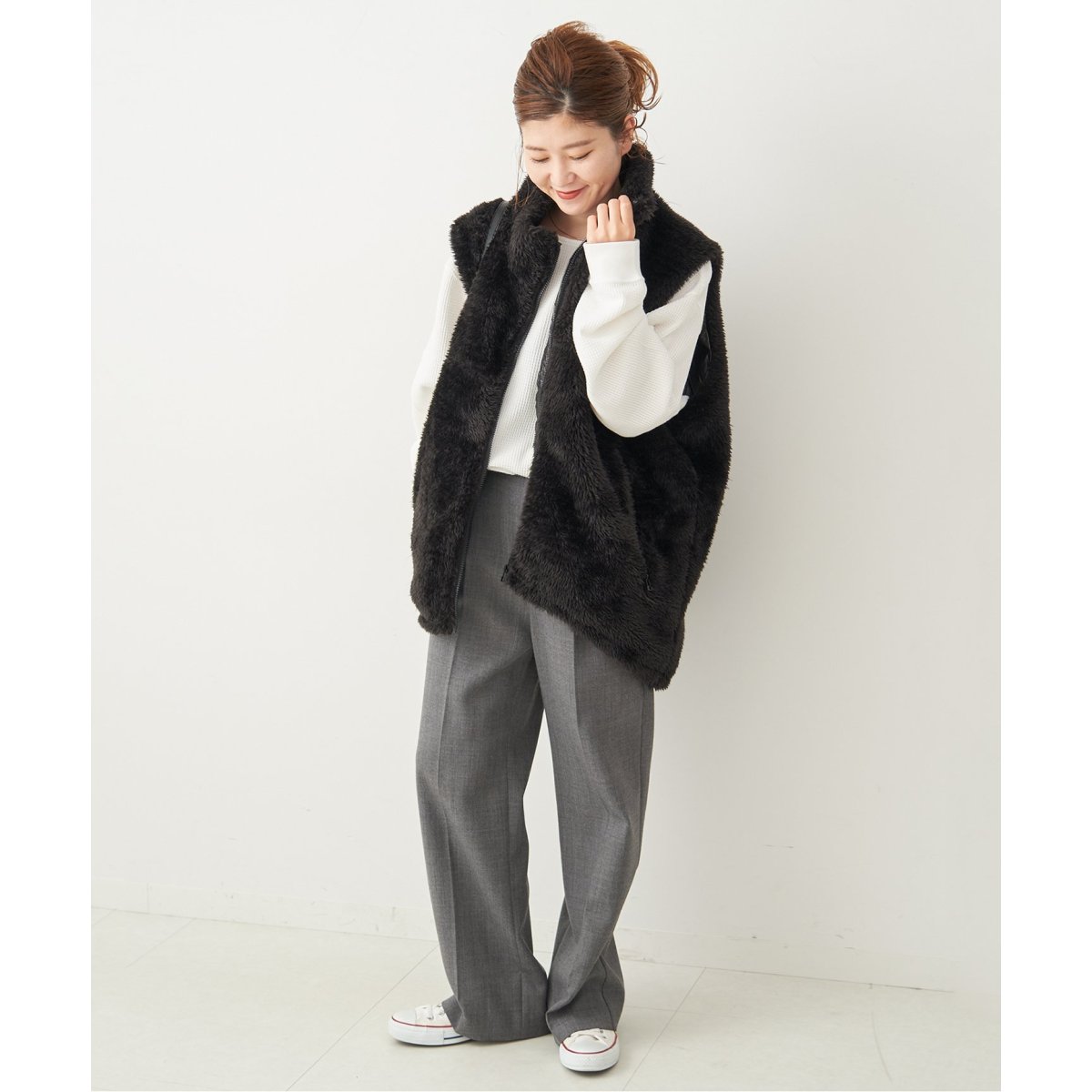 Spick&Span 【SUNNY SPORTS/サニースポーツ】フリースベスト SUNNY SPORTS/サニースポーツ】 フリースベスト | スピック