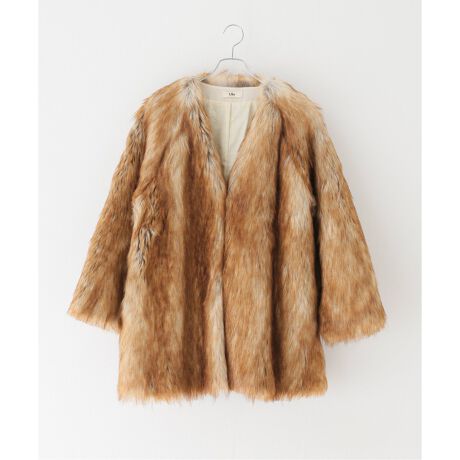 ≪一部店舗+WEB限定≫【Uhr/ウーア】 Eco Fur Short Coat | スピック 