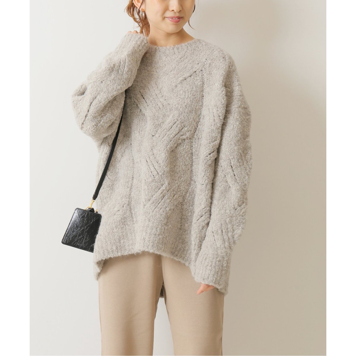 ESLOW/エスロー】 BIG CABLE SWEATER | スピック＆スパン(Spick and