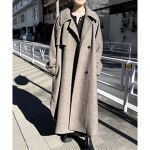 Wスライバーヘリンボーンボリュームコート | スピック＆スパン(Spick  