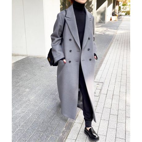 Wダブルブレストロングコート | スピック＆スパン(Spick and Span  