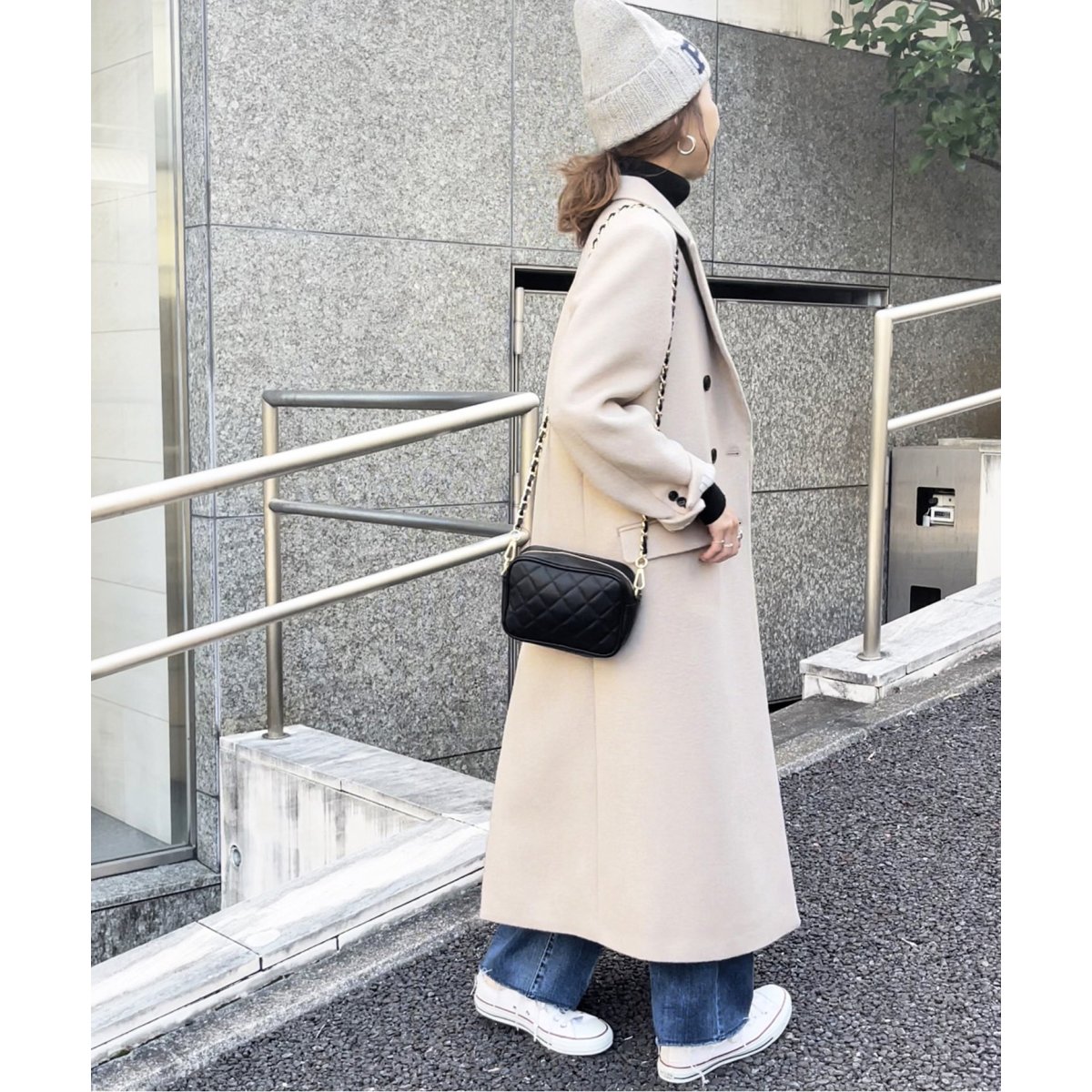 Wダブルブレストロングコート | スピック＆スパン(Spick and Span