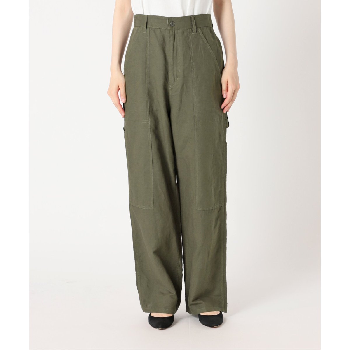 ガーメントダイシリンダルペインターパンツ | スピック＆スパン(Spick