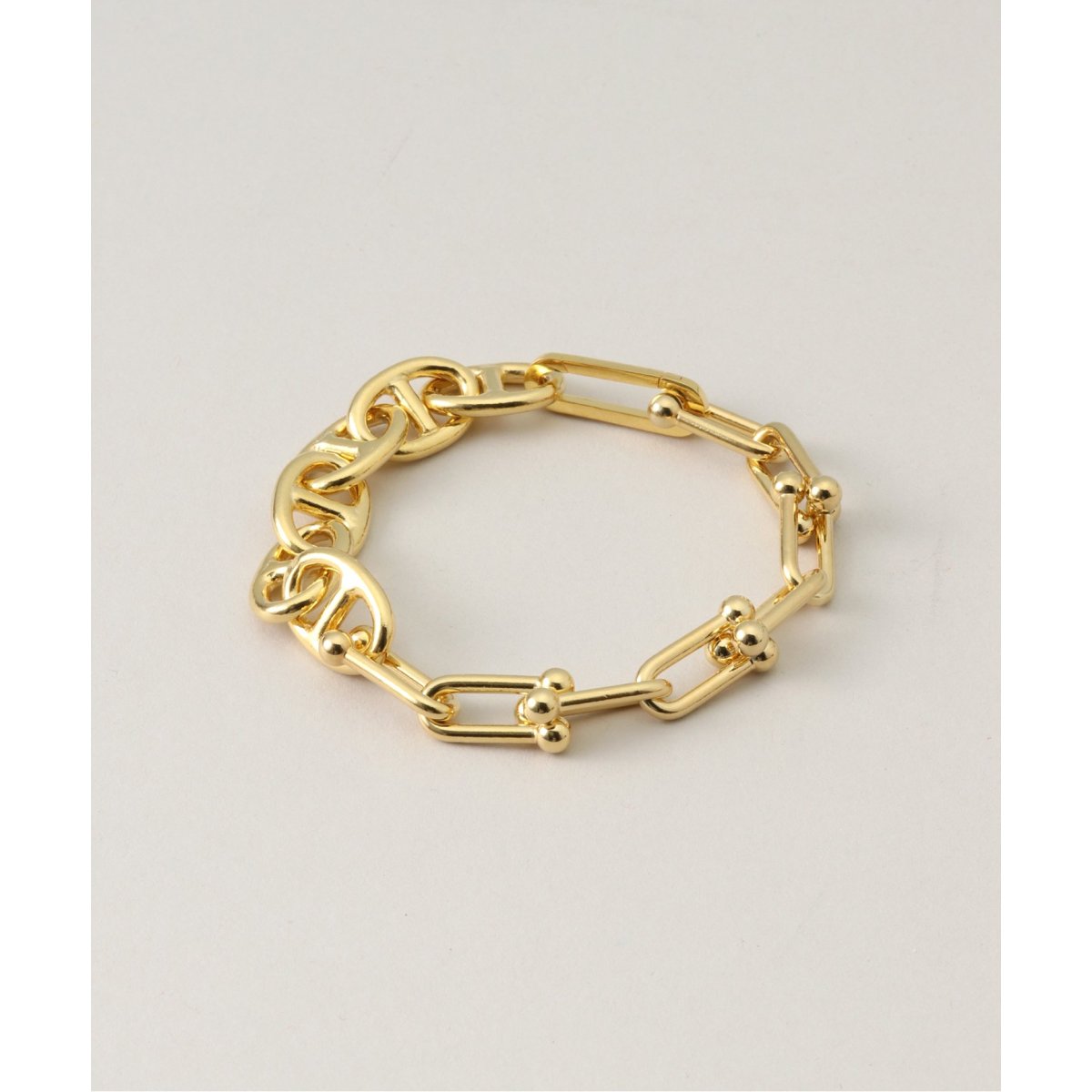 EO/イオ】anchor and link chain bracelet | スピック＆スパン(Spick