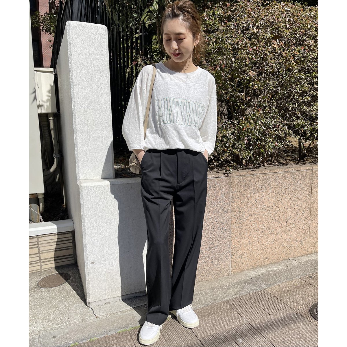 ≪WEB限定追加≫スムースツイルワンタックパンツ | スピック