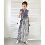 ne Quittez pas / ヌキテパ】COTTONJQD COMBI EMB DRESS | スピック 