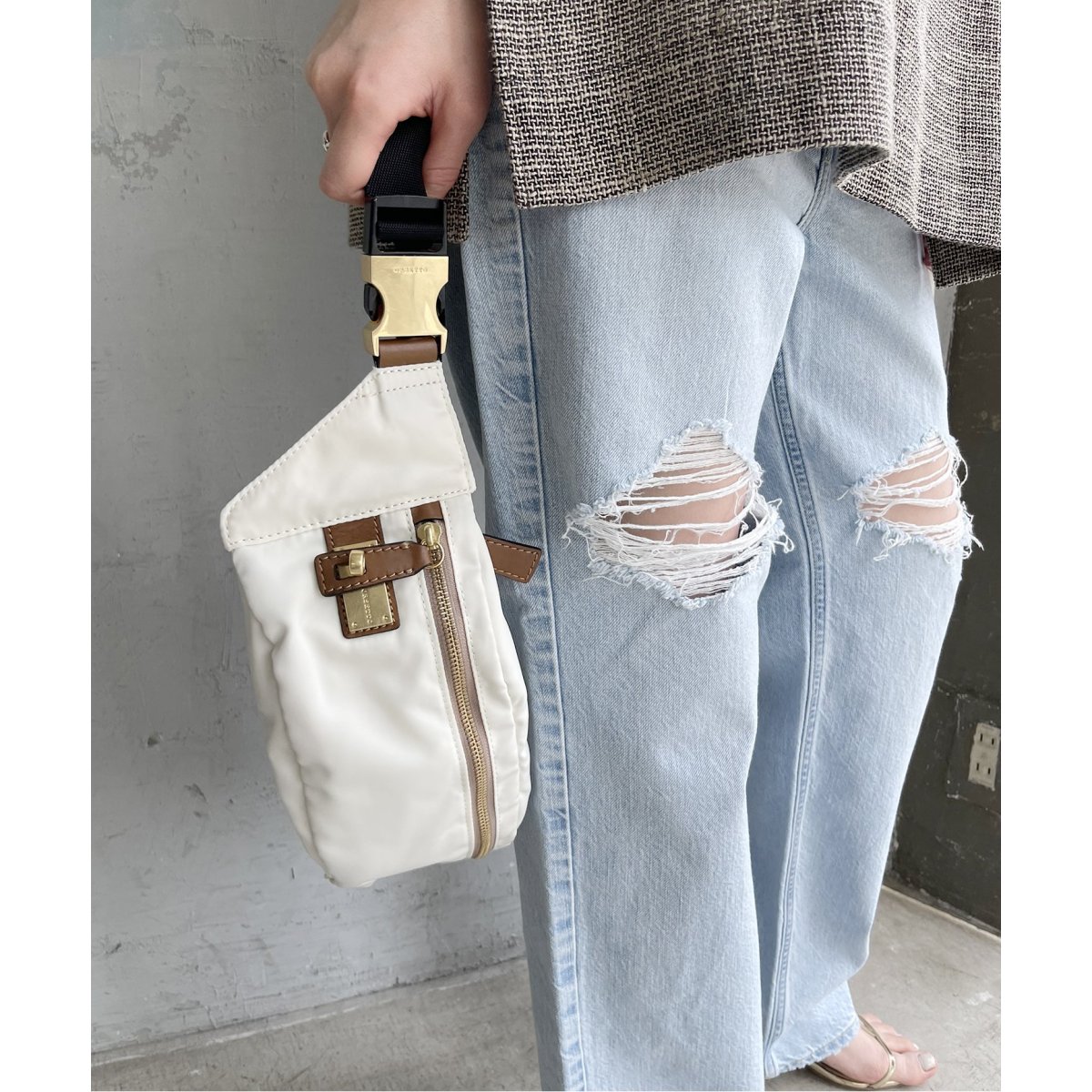 ORSETTO / オルセット】ナイロンウエストBAG | スピック＆スパン