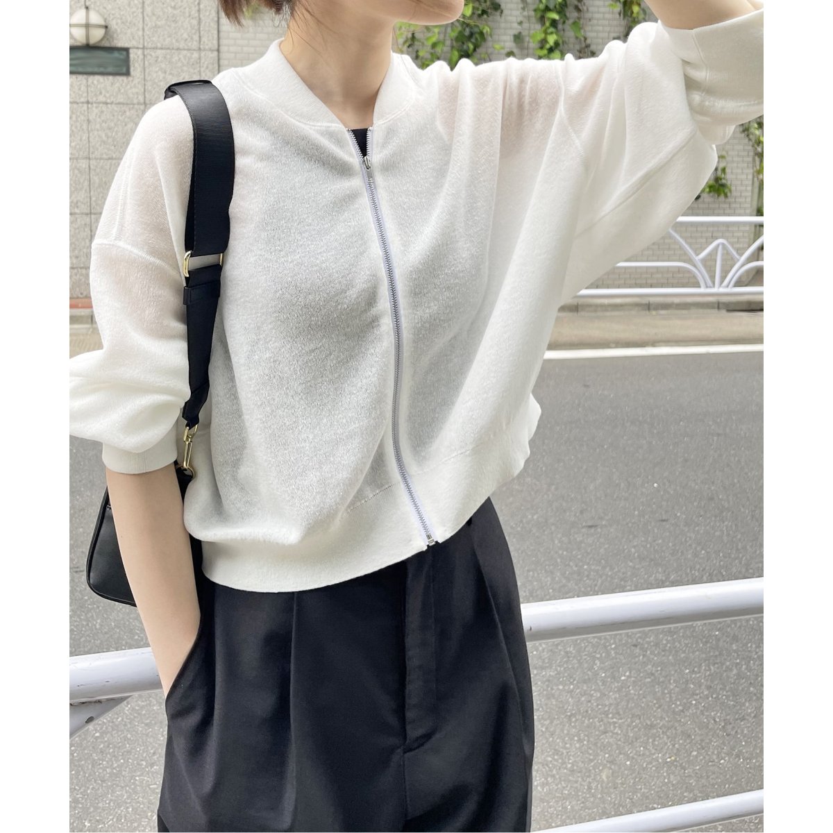 ドライニットブルゾン スピック＆スパン(Spick and Span) 23080200805020 ファッション通販 マルイウェブチャネル