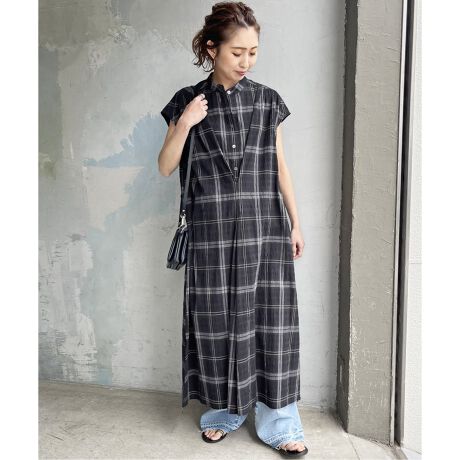 サッカーチェックワンピース | スピック＆スパン(Spick and Span  