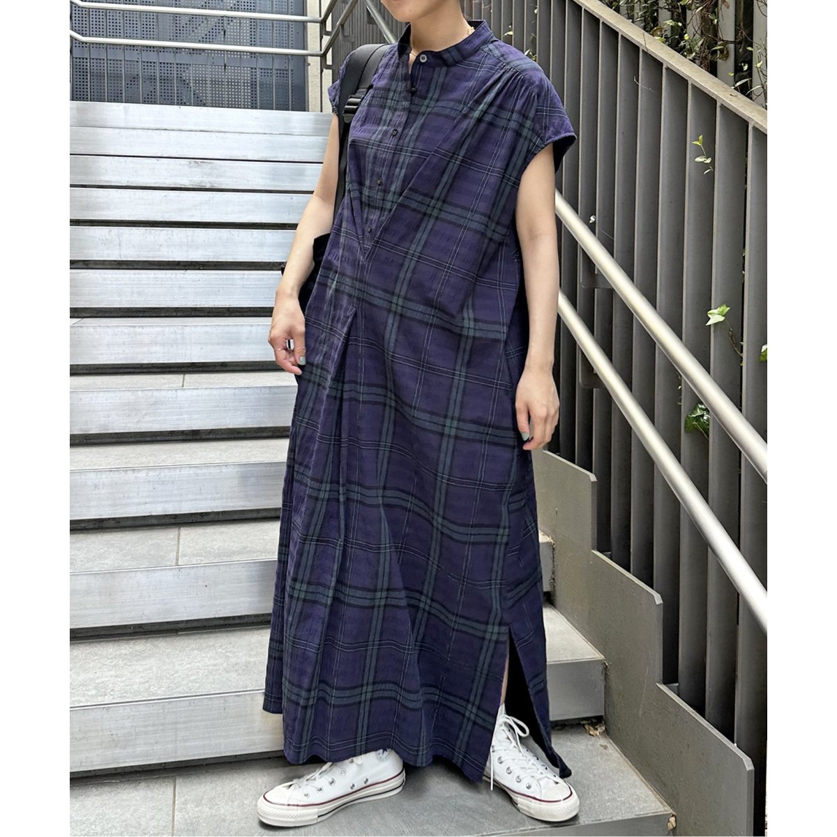サッカーチェックワンピース | スピック＆スパン(Spick and Span