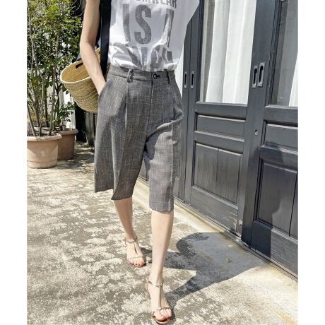 カラミハーフパンツ | スピック＆スパン(Spick and Span) | マルイ  