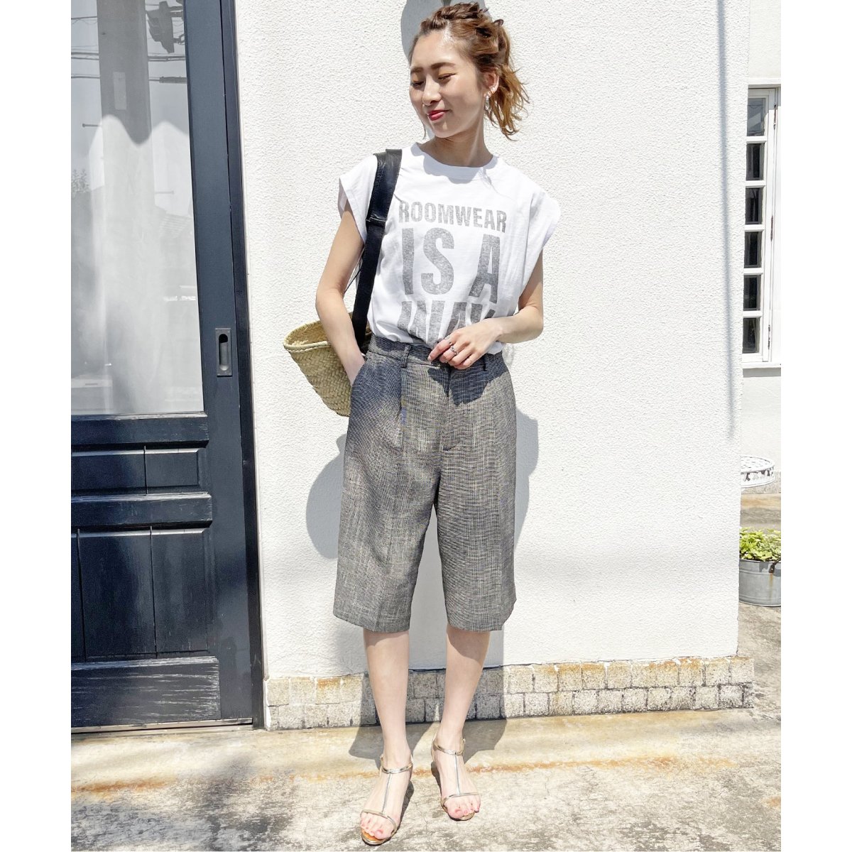Spick and Span カラミハーフパンツ Spick & Span（スピックアンドスパン）の「カラミハーフパンツ