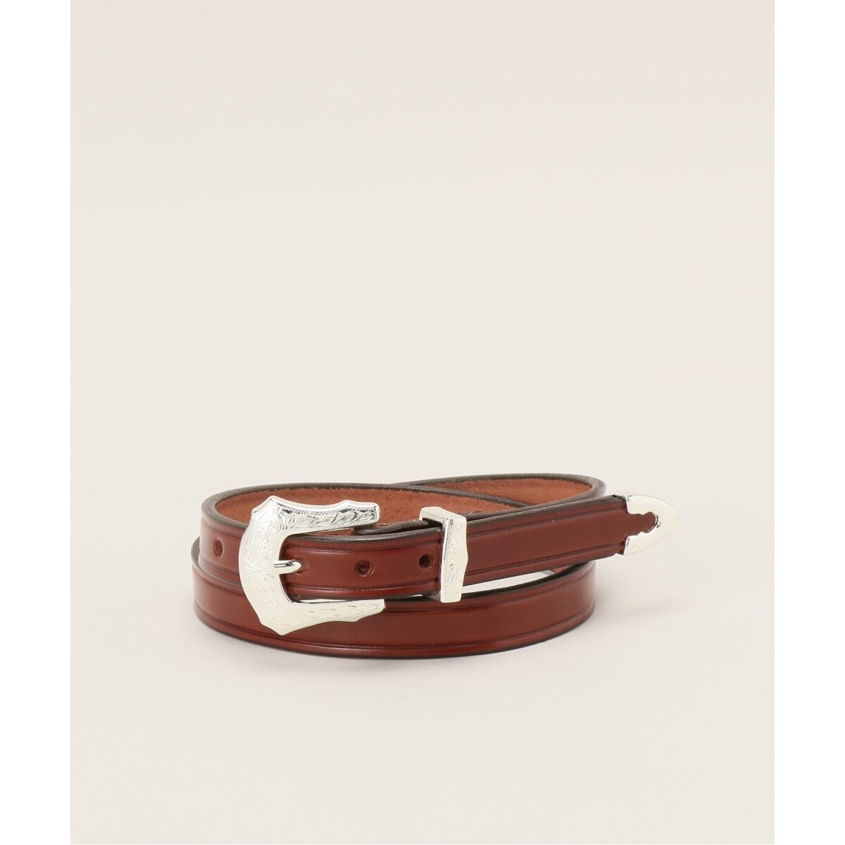 TORY LEATHER/トリーレザー 3-PIECE Silver Buckle Belt（ベルト