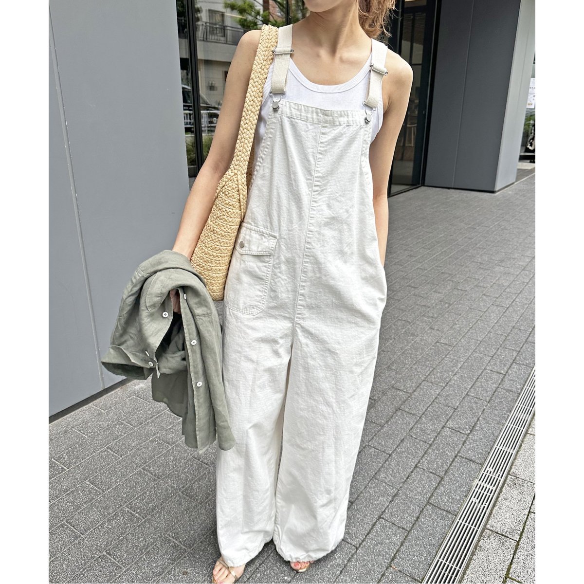 リップストップオーバーオール | スピック＆スパン(Spick and Span