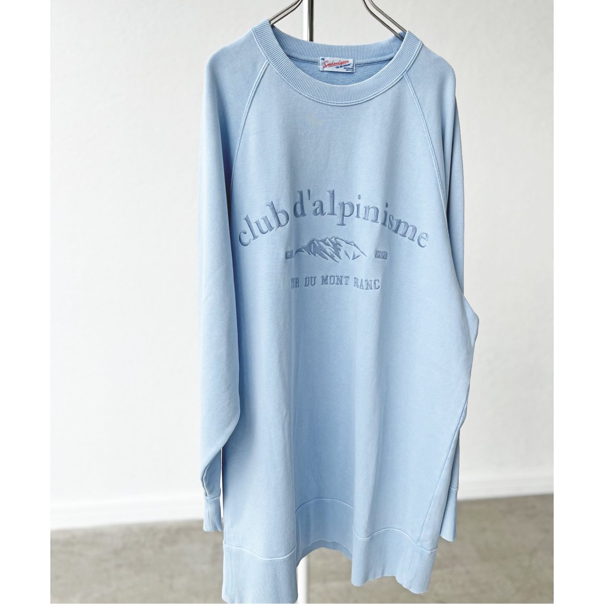 Spick &amp; Span - 【SPICKANDSPAN】23AW 23070200311030 ガーメントダイロゴスウェットチュニックワンピ長袖スウェット ガーメントダイロゴスウェットチュニックワンピ | スピック