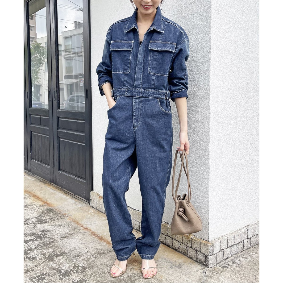 Spick and Span　51/2（ファイブアンドハーフ)サロペット Spick and Span51/2（ファイブアンドハーフ)サロペット