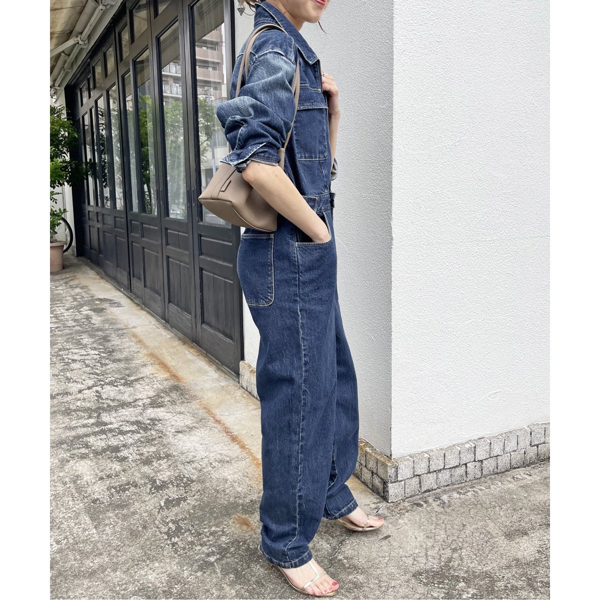 51/2 BOILER SUIT DENIM | スピック＆スパン(Spick and Span