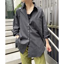 50コットンドットオーバーシャツ | スピック＆スパン(Spick and Span 