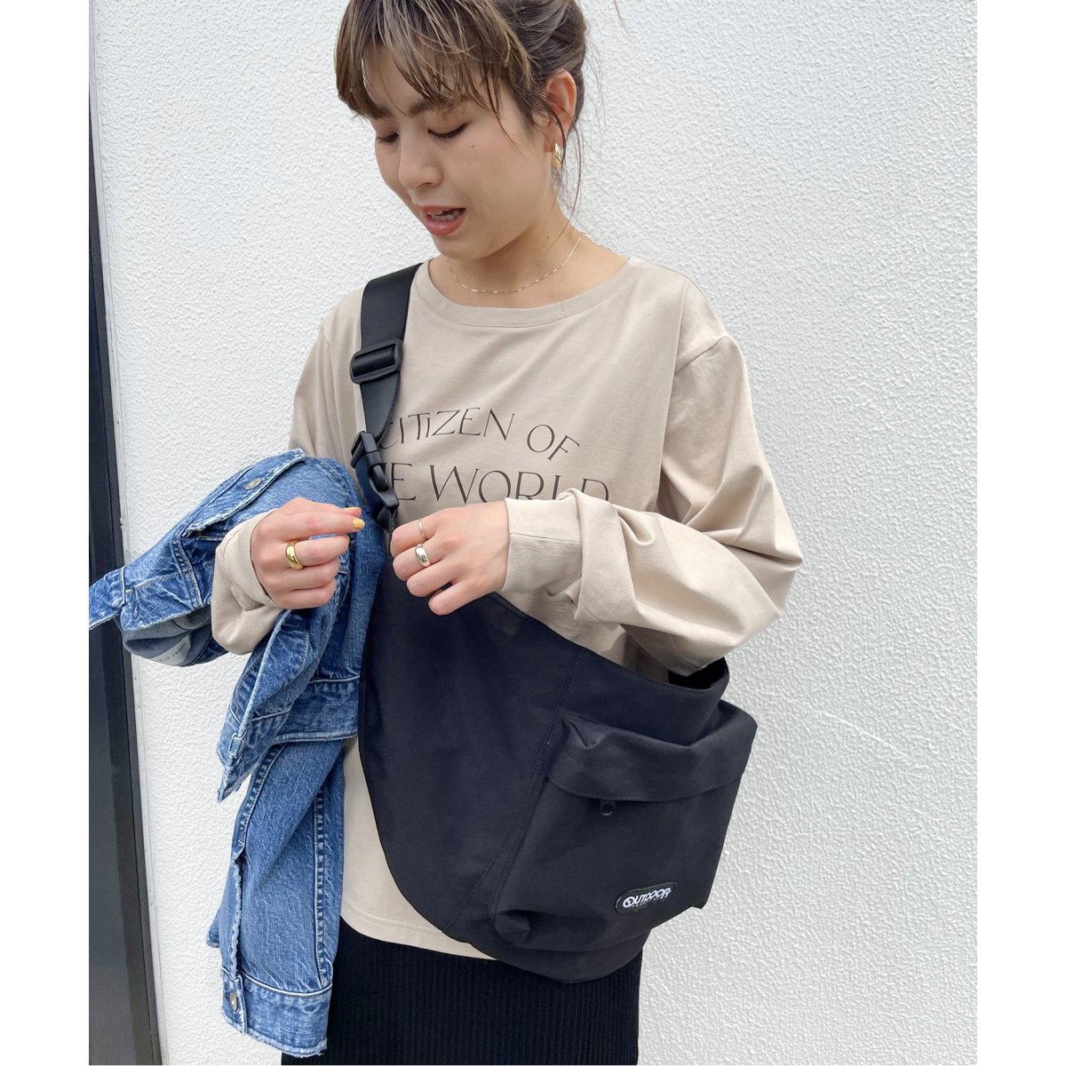 OUTDOOR PRODUCTS / アウトドアプロダクツ】別注ワンショルダーBAG