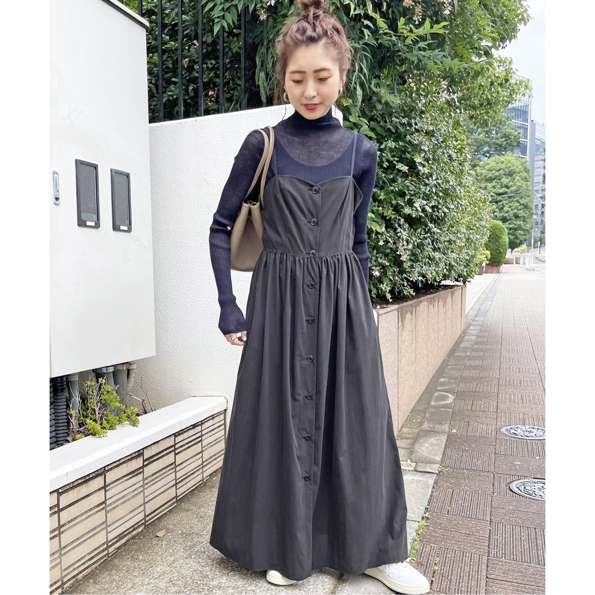 Spick and Span スピックアンドスパンキャミソールボリュームドレス