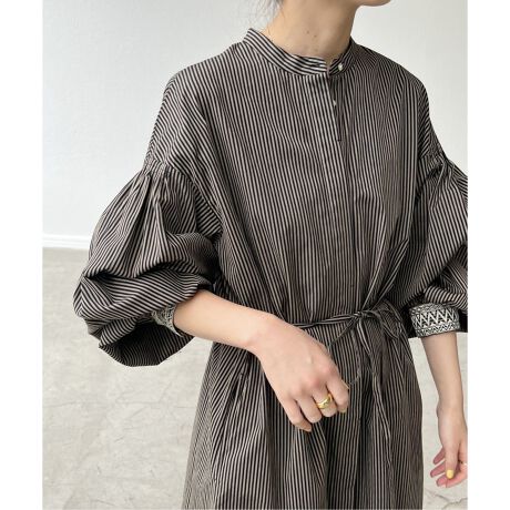 ne Quittez pas / ヌキテパ】POPLIN STRIPE SHIRTS DRES | スピック 