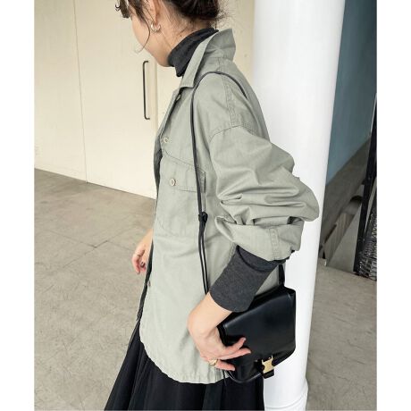 ワッシャークロスアーミーブルゾン スピックアンドスパン （Spick&Span  