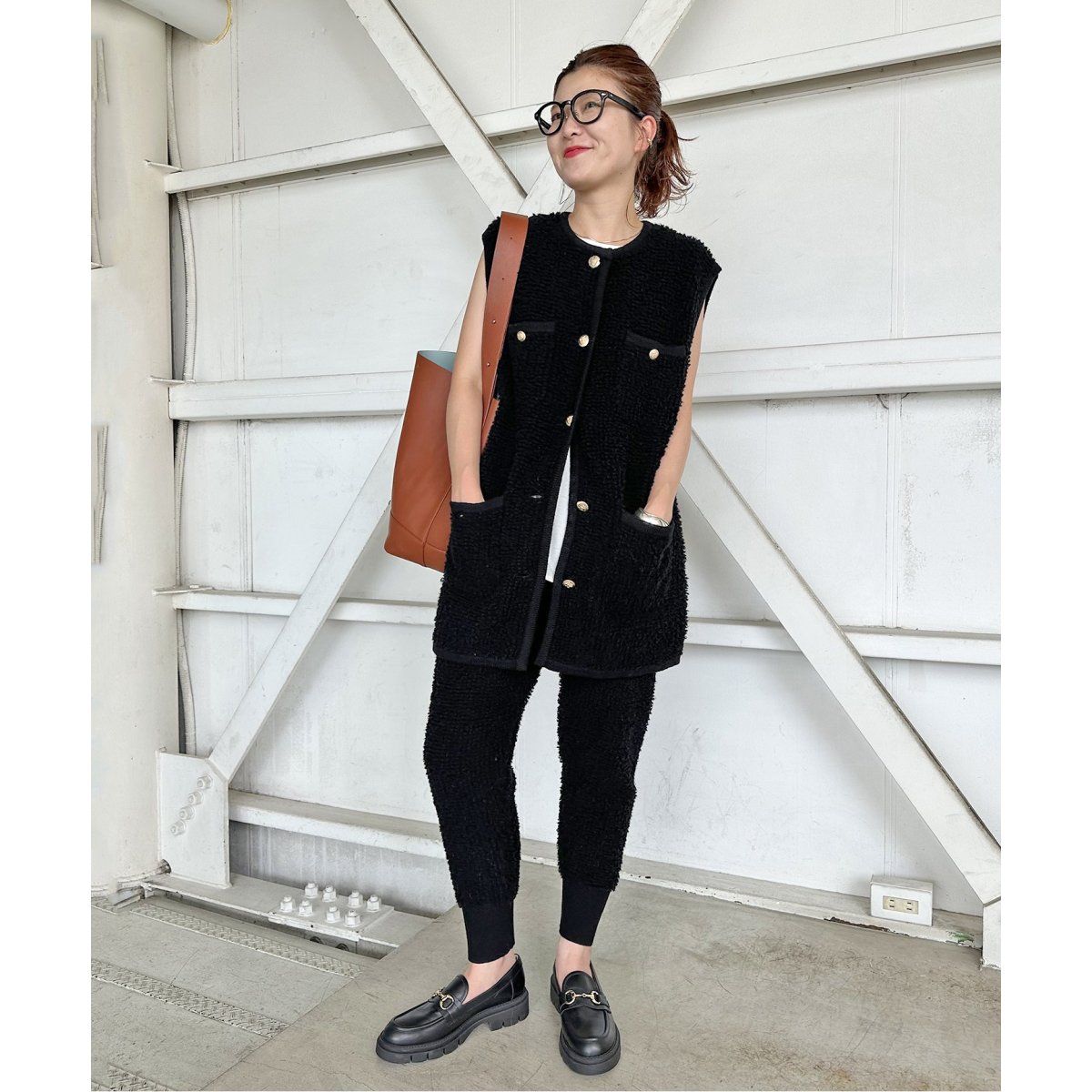 春のコレクション 【ADAWAS / アダワス】LOOP KNITTED JOGGER gadiel.cl