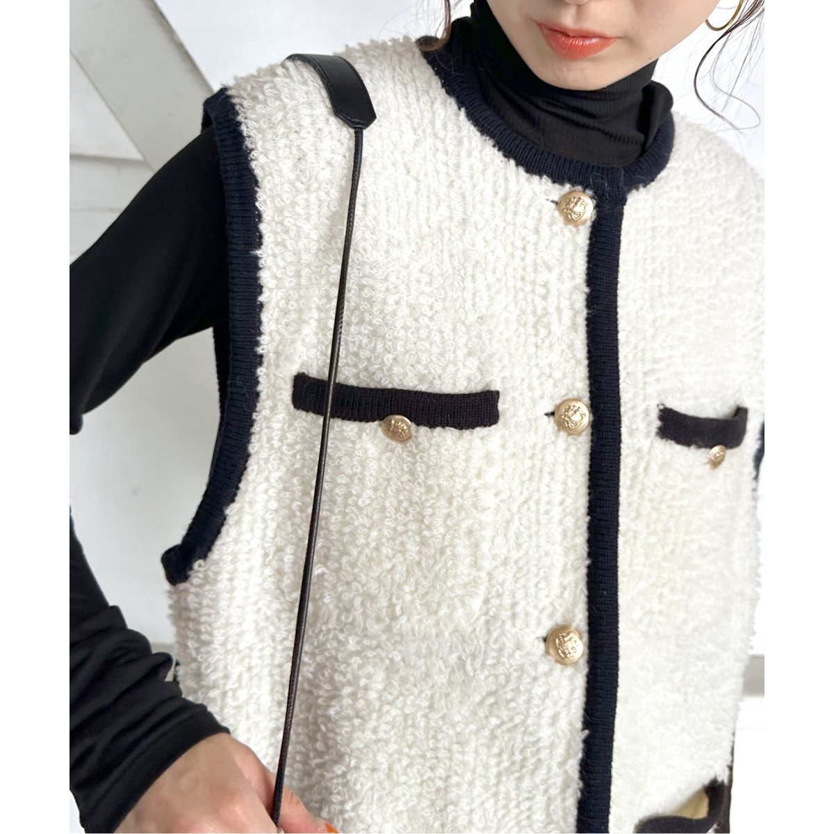 ADAWAS / アダワス】LOOP KNITTED VEST | スピック＆スパン(Spick and 