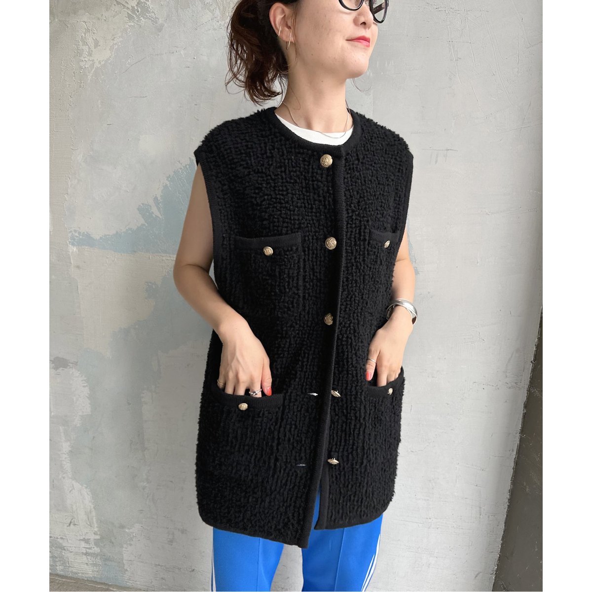 ADAWAS / アダワス】LOOP KNITTED VEST | スピック＆スパン(Spick and