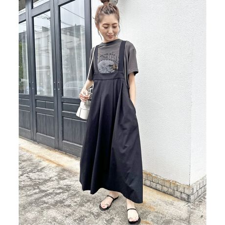 サロペットタックスカート | スピック＆スパン(Spick and Span  