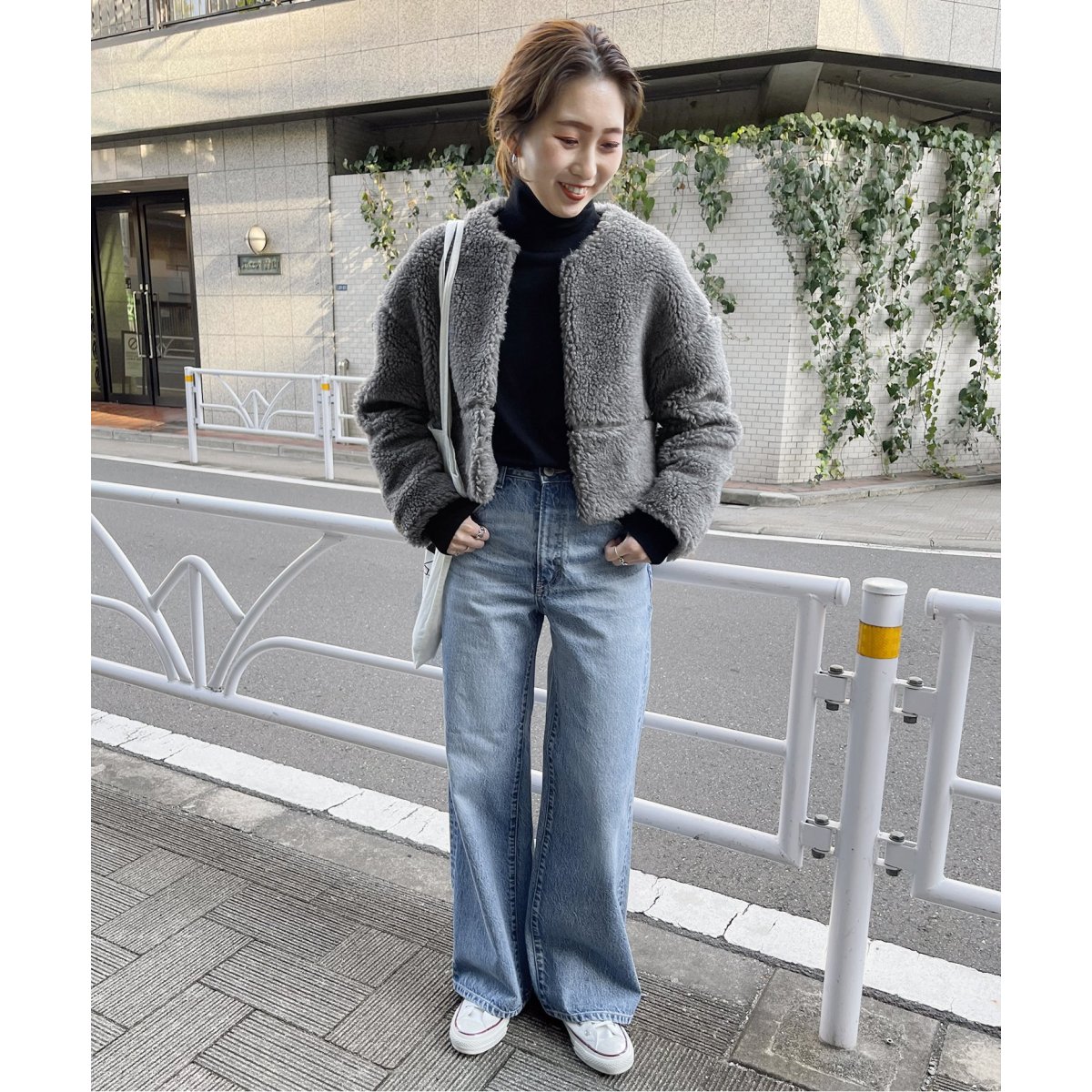 ティッカ　ウールファーショートコート TICCA / ティッカ】ウールファーショートコート | スピック