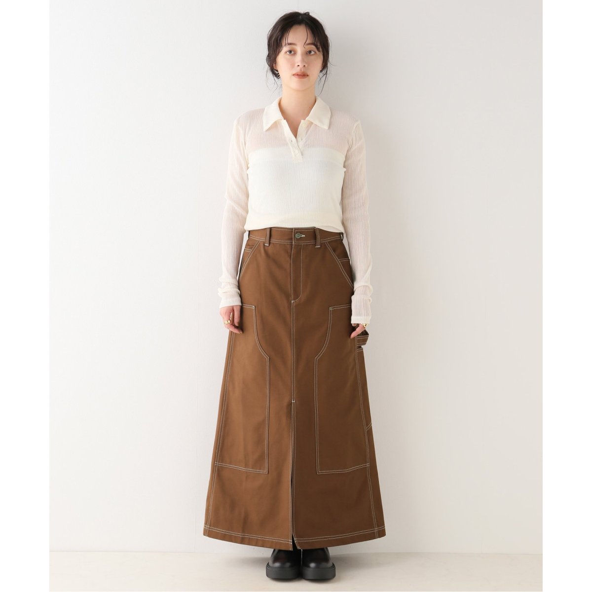 Uhr / ウーア】Painter Long Skirt | スピック＆スパン(Spick and Span