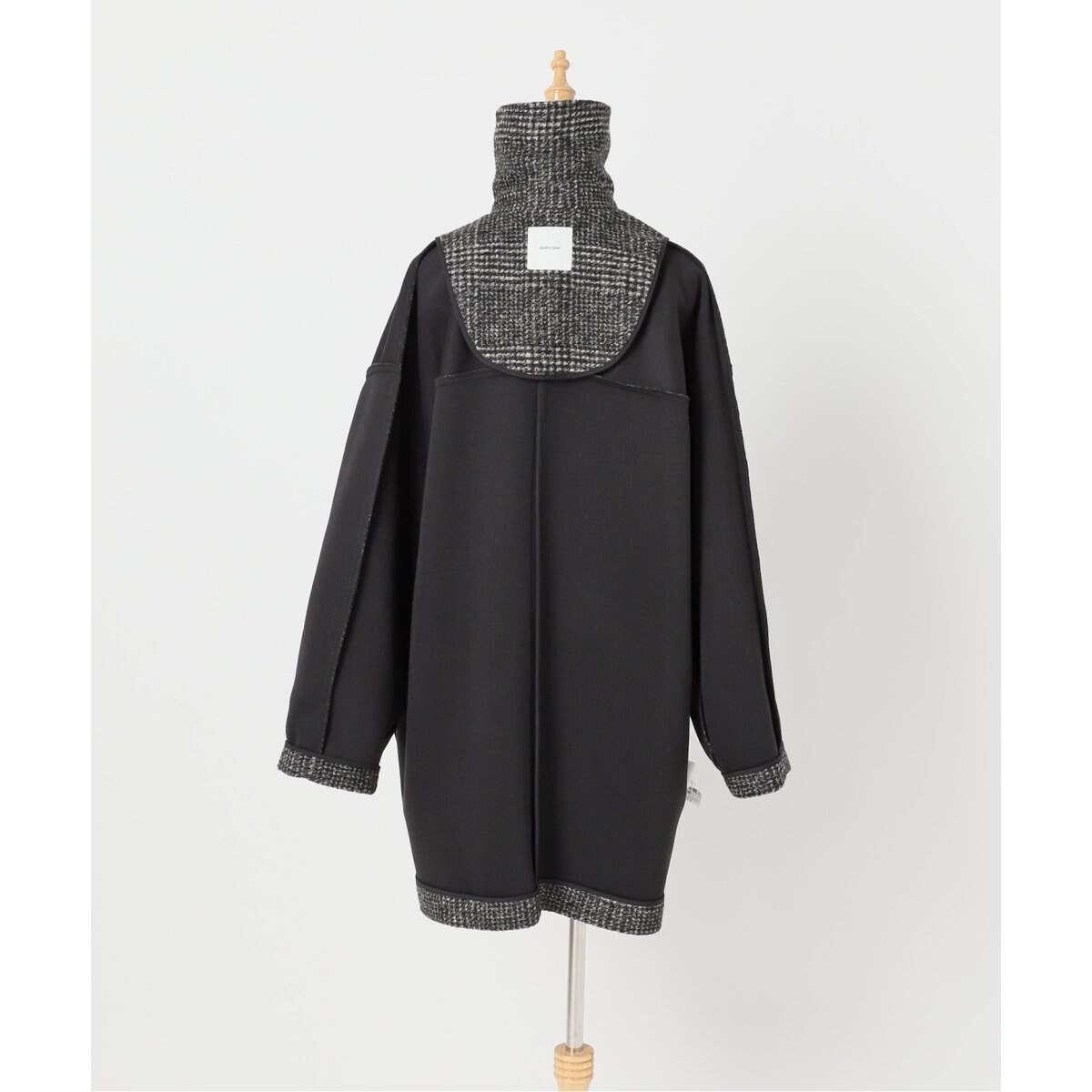 Wスライバーチェックハーフコート | スピック＆スパン(Spick and Span