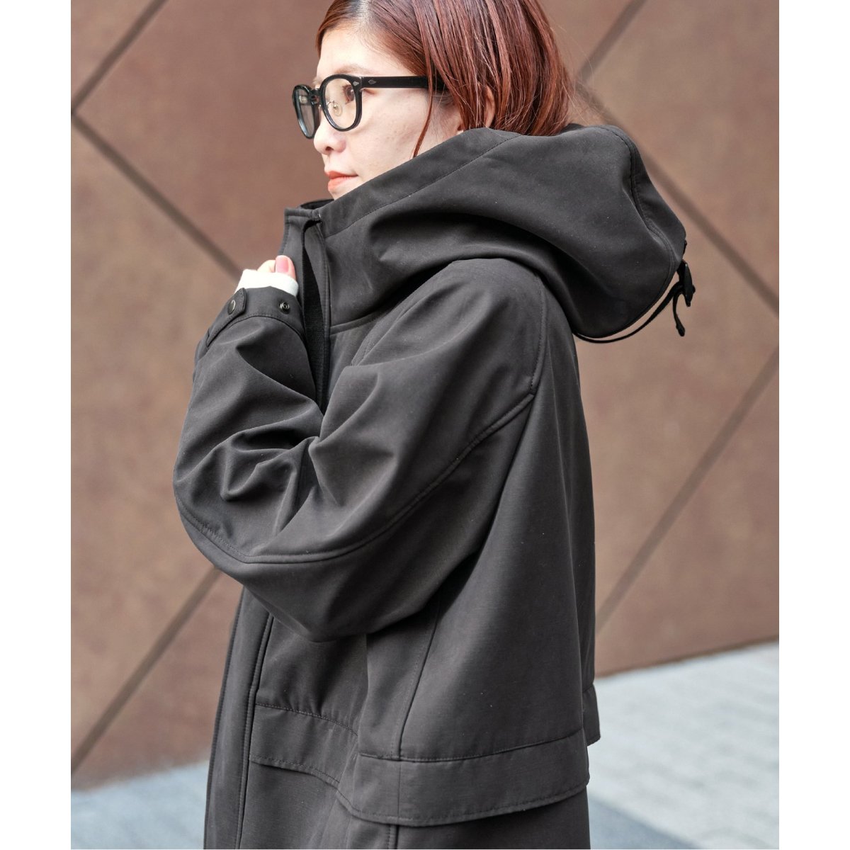 ボンディングフーデッドコート | スピック＆スパン(Spick and Span